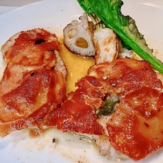 霧島豚と大山鶏サルティンボッカ