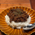 料理メニュー写真&nbsp;地鶏キーマカレー