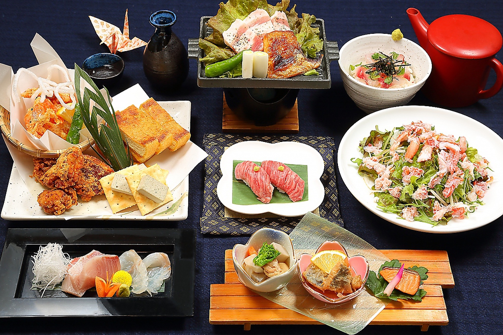 飲み放題付きコースは6000円～ご用意