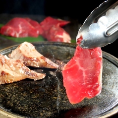 【馬肉】卓上馬焼き~馬ヒモ~