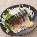 料理メニュー写真&nbsp;薬味と食べる　炙り〆さば