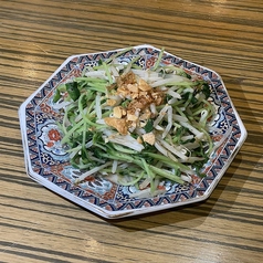 豆苗もやし炒め