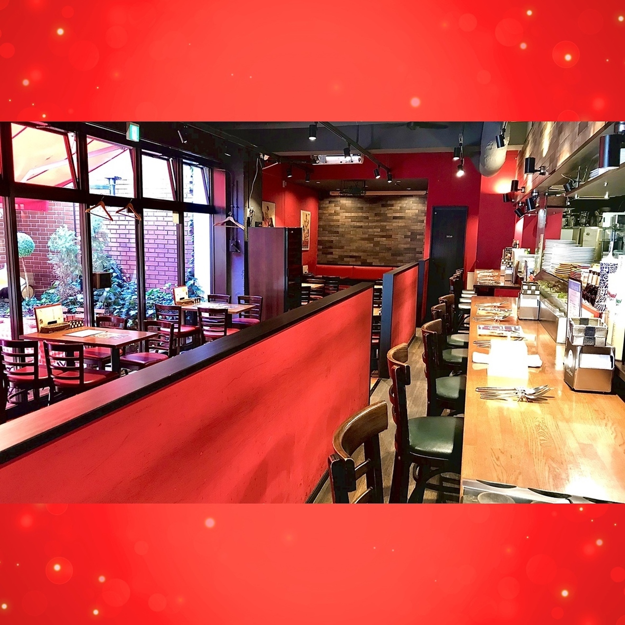 『Las Bocas』の店内