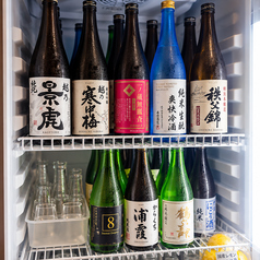 日本酒を30種以上常備！