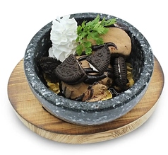 ブラックチョコストーンアイス