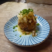 だるまの新名物！手ごねつくね