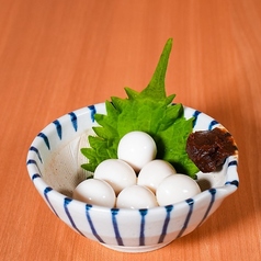 やみつきにんにく味噌うずら