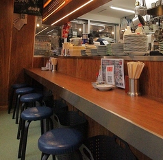 カウンターのお席