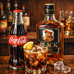瓶コーラ×ブラックニッカハイボール