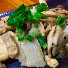 自家製スーチカーと茸のチャンプルー
