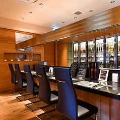 1名掛けカウンター×6