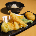 料理メニュー写真&nbsp;天ぷらおまかせ5種（えび1,魚2,野菜2)