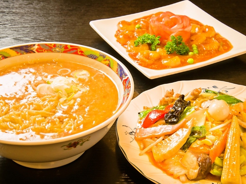 昭和54年創業。地元に愛され続ける日本人好みの美味しい中華の味を堪能できる。