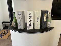 当店自慢の日本酒