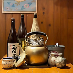 炭焼きと魚貝と日本酒 魚's man うおーずまんのコース写真