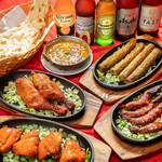 インドやパキスタンの郷土料理をはじめ、おつまみなど種類豊富にご用意いたしました！