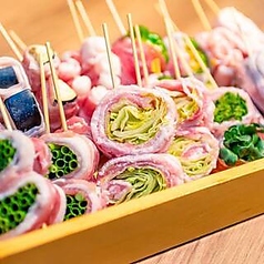 博多野菜巻き串 九州うまいもん よかよか 小川町店のコース写真