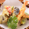 料理メニュー写真&nbsp;海老と旬野菜の天ぷら