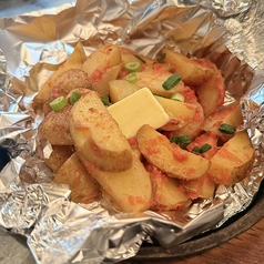 鉄板ジャガバタ明太