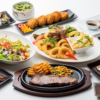  焼き鳥付Cセット【時間無制限飲み放題付！