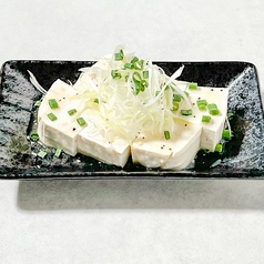 平田豆腐店の冷奴ねぎ増し