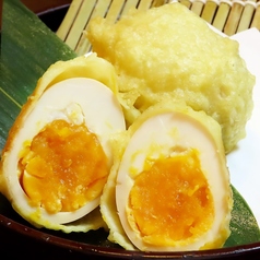 半熟卵の天ぷら