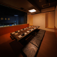 ■広々空間！くつろぎの和空間は宴会に最適