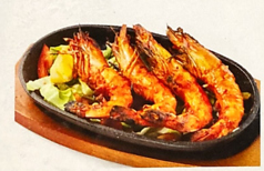 タンドリー海老(2P)