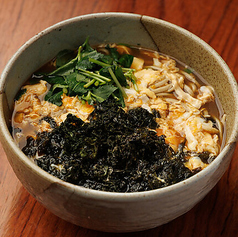 磯玉子とじそば