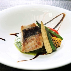 旬のお魚と夏野菜のオーブン焼き