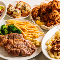 ボリューム満点なメニューでアメリカンなひと時を♪