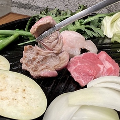 ジンギスカン おおにしのコース写真