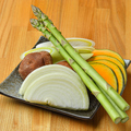 料理メニュー写真&nbsp;焼き野菜5点盛り