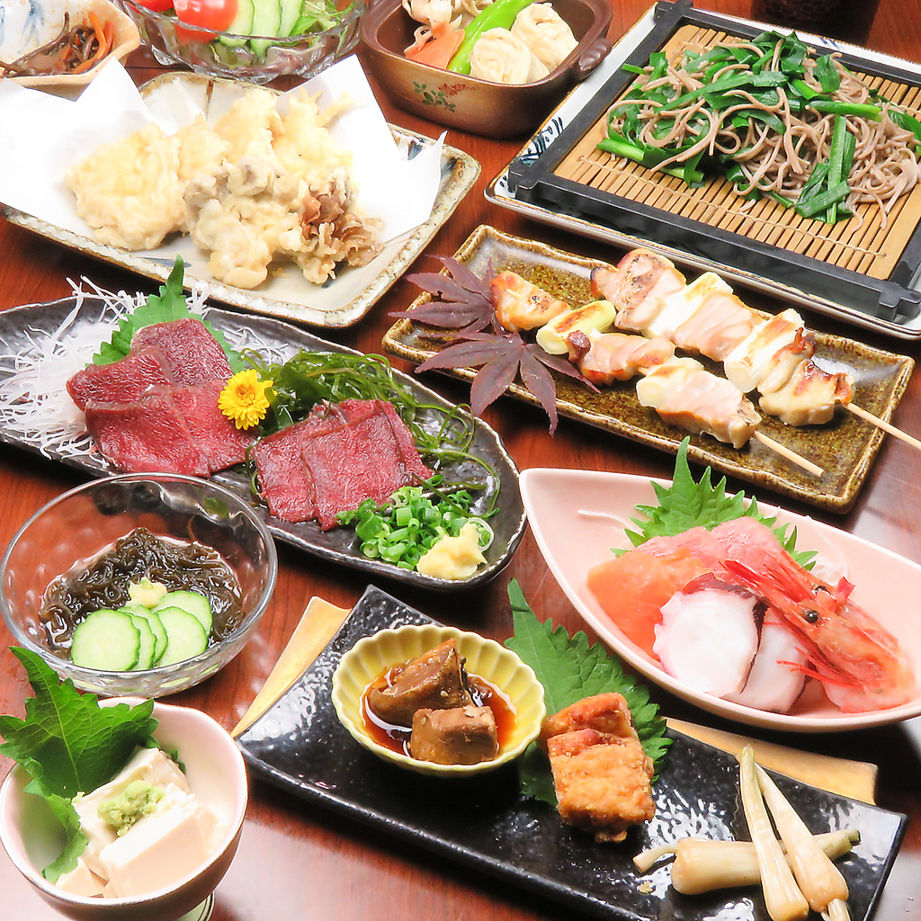 地元日本酒もOKの単品の飲み放題がございます！当店自慢の郷土料理と合わせて、ぜひご利用ください！