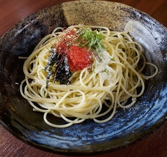 和風明太バター醤油パスタ