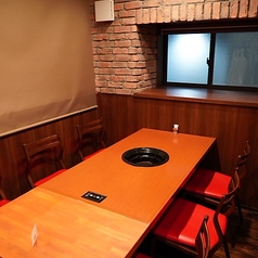 6名様テーブルです。