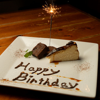 誕生日・記念日にお祝いのメッセージを♪