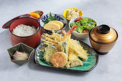 海老と旬野菜の天ぷらご膳