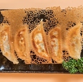 料理メニュー写真&nbsp;【当店名物】羽根付き焼き餃子 5個