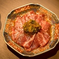 料理メニュー写真&nbsp;ツラミの薄づくり