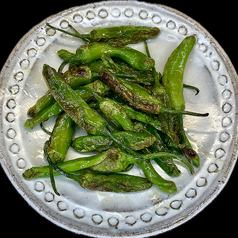 唐辛子のオリーブオイル焼