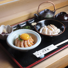 新潟産「のどくろ」「南蛮海老」贅沢2色丼