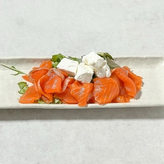 スモークサーモンとクリームチーズ