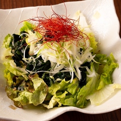 豆腐とトマトのチョレギサラダ