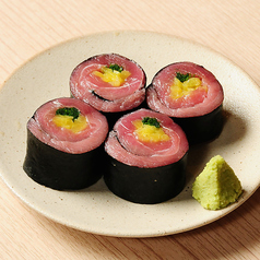 熟成本鮪のとろたく巻き