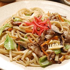 屋台風焼きうどん