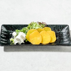 スモークたくあんとクリームチーズ