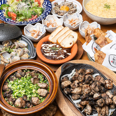 炭堂 宮楽のコース写真