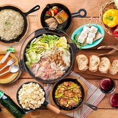 舞浜オリーブの庭 空と大地の恵みとBBQ イクスピアリ店のコース写真