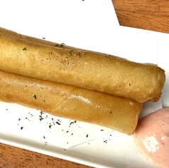 チーズ春巻き明太マヨ添え
